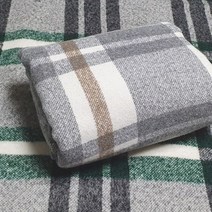 패브릭샵 대폭 울체크 2컬러, 베이지