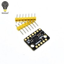 자이로센서 기울기센서 wavgat 공식 bmi160 6dof 6축 속도 중력 가속도계 모듈 iic i2c spi 통신 프로토콜 3-5v, 주황색