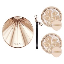 Age20s 에이지투웨니스 오로라 팩트 최신상 골드에디션 에센스 커버팩트 본품 1개 +리필 2개+키링랜덤, 23호 본품1개+리필2개+키링