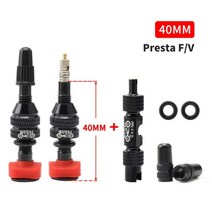 체크밸브 볼밸브 전동볼밸브 암수볼밸브 볼밸브손잡이 붓싱 황동볼밸브 muqzi 2pcs 자전거 40mm 60mm 튜브리스 타이어 fv presta 밸브 mtb 도로 자전거 103, 40mm 블랙 - 도구, 40mm 블랙 - 도구
