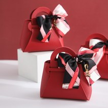 싸바리박스 돈선물포장 단상자 510 pcs 리본 결혼식 호의와 생일 파티에 대 한 사탕 상자와 크리 에이 티브 가죽 상자 초콜릿 상자 패키지를 공급, b, 카드로, 10개
