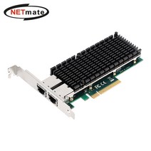 NETmate NM-SWG2 PCI Express 듀얼 10GbE 랜카드(Intel)(슬림PC겸용)