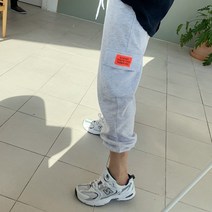 애플망고샵 형광 라벨 카고 조거팬츠 (~77SIZE)봄신상 데일리팬츠
