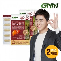 GNM자연의품격 GNM 건강한 간 밀크씨슬 생유산균 실리마린 2박스 (총 2개월분), 1, 없음/없음/없음
