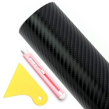 자동차 카본 스티커 랩핑 시트지 필름 4D 무광 30*100cm, 상세페이지 참조, 1개