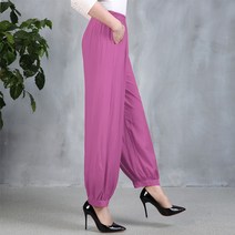 여성 가을 겨울 팬츠 287# 와이드 여름 면사 빅 사이즈 엄마 꽃 캐주얼 벌룬 하이웨이스트무 뉴타임즈 Z