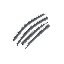 닛산 nv200 van m20 evalia 용 윈드 디플렉터 2010 2021 액세서리 자동차 창 비 눈썹 보호대 자동 천막 트림 2019 2018, 투명한