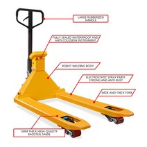 철제 사다리 가정용 접이식 2톤 전자 지게차 저울 수동 유압 팔레트 트럭 무게 가축 트롤리 측정 트레일러, 03 3T