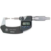 미쓰도요 331-261-30 디지매틱 스플라인 마이크로미터 0-25mm(0.001) B타입, 1개