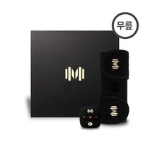 [닥터몬스터]EMS저주파 무릎&종아리마사지기세트(무릎마사저+호스트기+충전케이블+리모콘) 블랙 free 사이즈