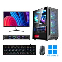 포유컴퓨터 게이밍 조립 컴퓨터 모니터 풀세트 PC 본체 최신 고사양 롤 배그 윈도우, GQ-PC26, [3]추가 X