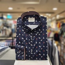 예작 SH04 스포티 텍스쳐 네이비 프린트 YJ9FBB766NY