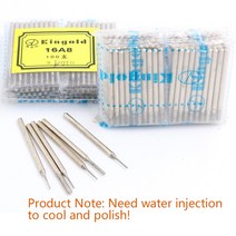 150 pcs 다이아몬드 드릴링 바늘 그릿 그라인딩 헤드 버 비트 Dremel 조각 연마 도구 카빙, 07 1.6mm_01 5pcs Set