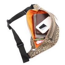 내부 미니 포켓 편리 여행용 패턴 힙색 앞으로매는백 어깨힙색 여행용크로스백 라이더가방 자전거가방 자출