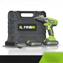 무선전동드릴 전동드릴 해머드릴 전기드릴 풀세트 임팩트 리튬, 2개의배터리와 1300mAh가 포함된12V키트