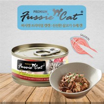 퍼시캣 3개월이상 프리미엄 고양이 주식캔 24p, 참치 앤 연어 포뮬라, 80g, 24개