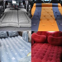 (골져스) 자동차 SUV RV전용 에어매트 스포티지 카니발 쏘렌토 모하비 니로 셀토스 코나 뒷좌석 트렁크 어린이침대 캠핑침대 악세사리 차량 인테리어 차박 용품, 3 G_배색 스웨이드, G_B타입 스웨이드브라운