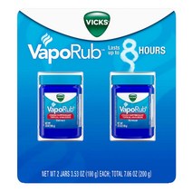 Vicks 빅스 바포러브 오인먼트 감기연고 크림 100g 2개