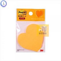 하트_포스트잇_모양노트_강한점착용_윙크_f16 804C, 상세페이지 참조