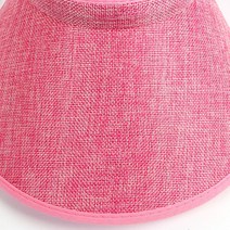 모노 와이드 썬캡(핑크) (여성용)