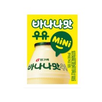 빙그레 바나나맛우유 kids 120ml, 17개, 바나나맛