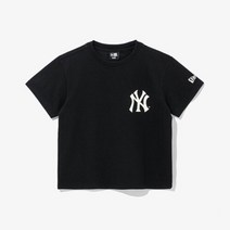 M 뉴에라키즈반팔티 NQC 13114856 MLB 뉴욕 양키스 티셔츠 블랙