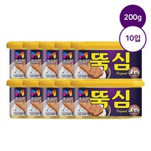 목우촌 뚝심 200g x 10개 캠핑용 간편식