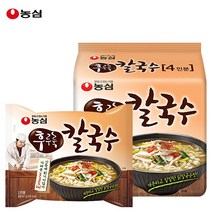 농심 후루룩칼국수 멀티팩(4개입) x 8봉(1box)/칼국수