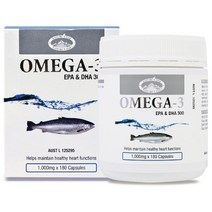호주 네이쳐스탑 오메가3 1000mg x 180캡슐 연어오일 100% EPA DHA 함유유지 건강기능식품, 180g, 4개