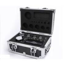 분동 세트 조합 표준 추저울 도구 무게 검교정 확인, M2급 나무상자 세트(1g-2kg)