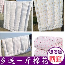 보온 3.6kg 신장 전체 겨울 목화솜 두꺼운 봄가을 솜이불, C10-새 목화 2근