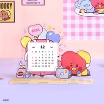 [BT21] 아크릴 스탠드 캘린더 [파티], CHIMMY