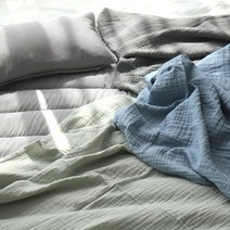 동광 스토리 Cotton 100% 3중 요루거즈 블랭킷, 핑크