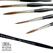 윈저앤뉴튼 콜린스키 세이블 Rigger 수채화붓 세필붓 낱개 /옵션선택, 3호