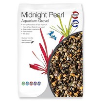 Pisces Midnight Pearl 2kg 수족관 자갈 기질 수족관 테라리움 및 비바륨용 2-4mm