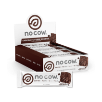 노 카우 초콜릿 퍼지 브라우니 프로틴 바 60g 12팩 No Cow Chocolate Fudge Brownie Protein Bar, 12개