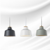 우리집 led 식탁등 펜던트 카페 인테리어 포이트 조명 그레이스B, 숏볼구12w-전구색