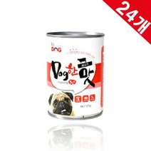 오션 독한맛 강아지캔 375g 소고기 24입