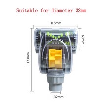 이동식 집진기 드릴 먼지 가정용 32mm 진공 집진기 플라스틱 애완 동물 헤어 리무버 소파 터보 브러시 청, 01 Inner diameter 32mm