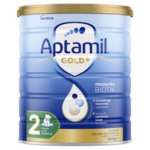 Aptamil Gold+ 2 Pronutra Biotik 압타밀 골드+ 2 프로누트라 바이오틱 팔로우-온 6-12개월 900g 2팩