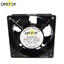 쿨링팬 120mm AC 220V 0.06A 냉각쿨러 HA-1238L22B