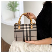 가죽 가방만들기 가죽공예 가방 DIY 키트 세트 취미 수제 핸드메이드 체크무늬 크로스백, C, 1개