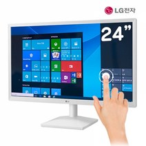 LG전자 24인치 24MK430HW 화이트 터치모니터