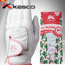 [카스코] KASCO 올웨더 골프장갑[여성][양피][양손착용][정품], 18호(양손)(양피)(여성), 단품
