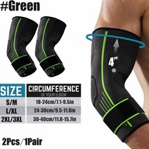골프엘보테이핑 테니스엘보 테이핑 건염 테니스 팔꿈치 골프 치료용 조정 가능한 받침대 압축 지원 슬리, 02 green_04 S/M