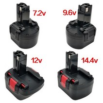 보쉬 배터리 호환 충전기 전동 공구 해머 7.2v9.6v12v14.4v 핸드헬드 GSR12-2 충전기 GSR9.6-2 적용, 7.2-18v 범용 충전기개