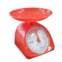 가정용 베이킹 기계식 아날로그 주방 계량 접시 저울 2kg