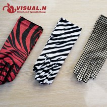비주얼엔 4aca06 지브라 벨벳 장갑