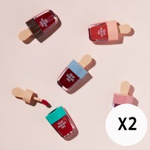 [에뛰드] 디어 달링 워터젤 틴트 (아이스크림) 2개, 옵션1:RD308 꿀꿀레드|옵션2:RD308 꿀꿀레드, 단품