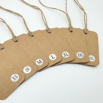 의류사이즈스티커 옷치수스티커 쓰리엑스라지 3XL